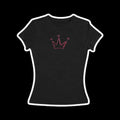 Natural Born Hustler Rhinestone Tee