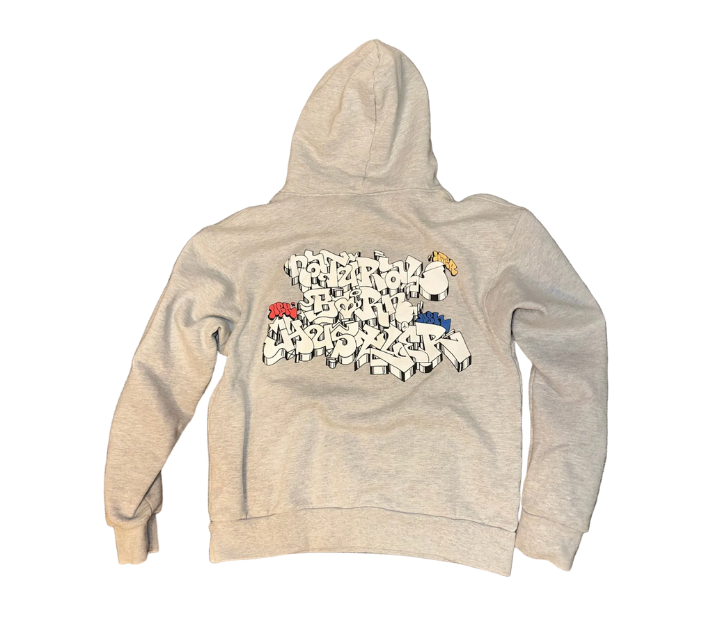 NBH X HITE Gray Hoodie