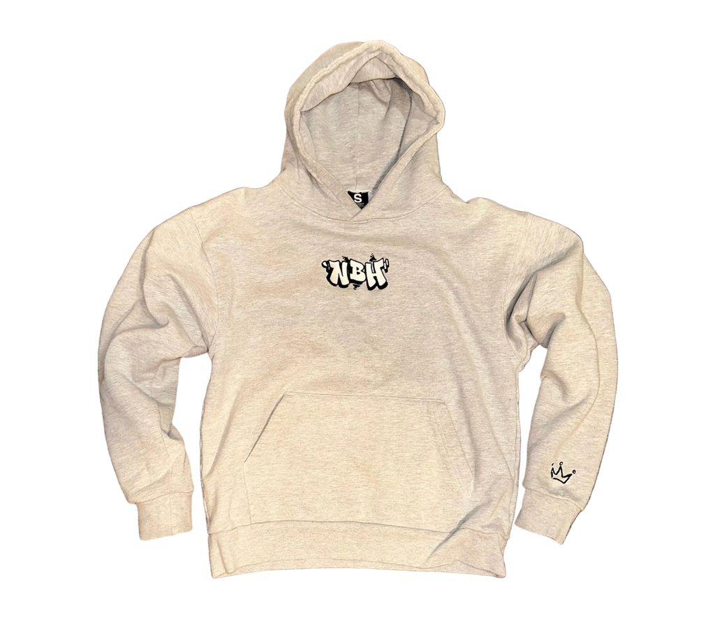 NBH X HITE Gray Hoodie