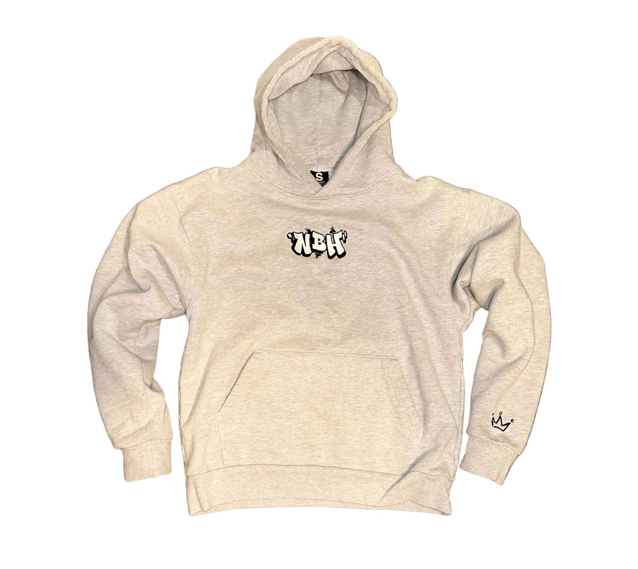 NBH X HITE Gray Hoodie